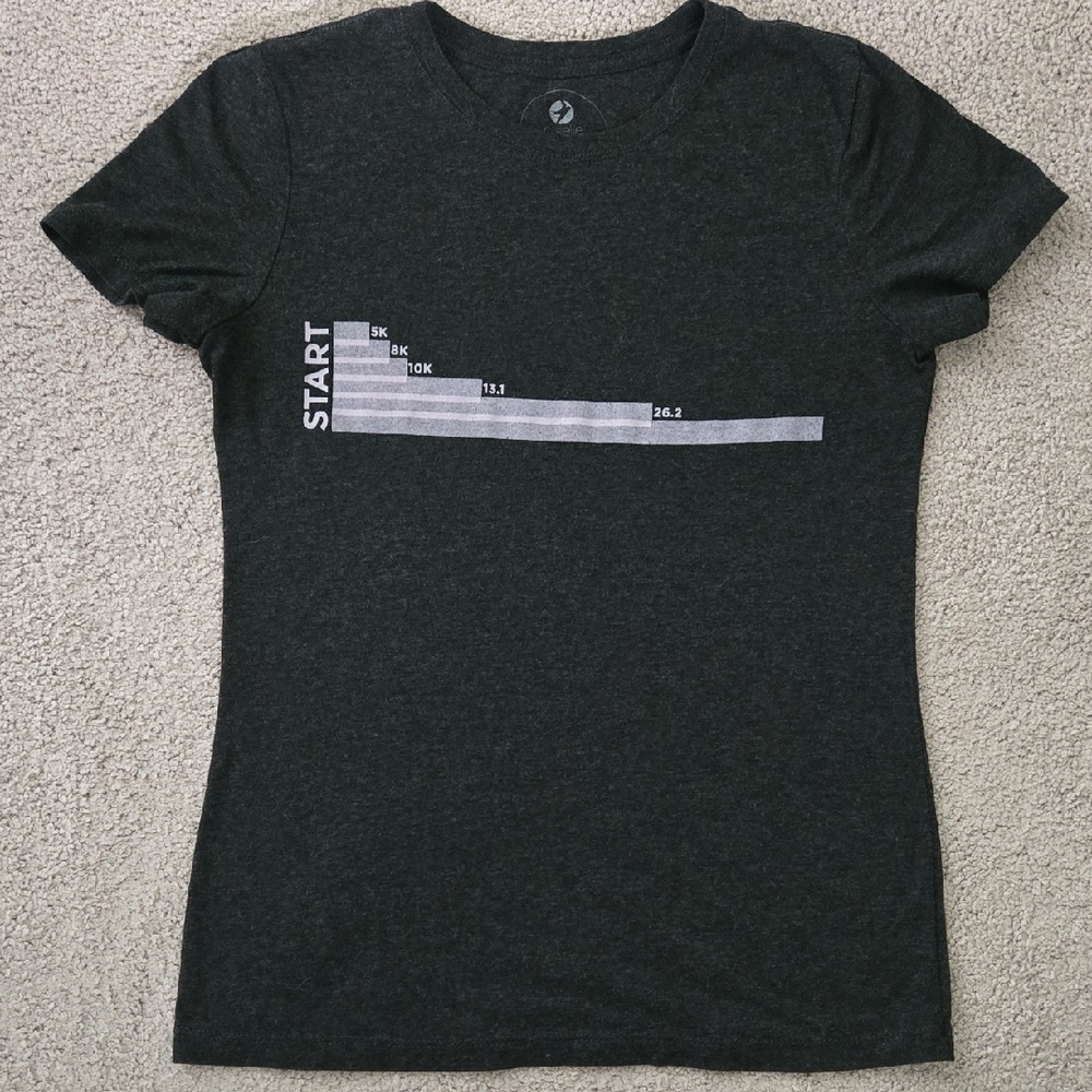 Oiselle Charcoal Tee